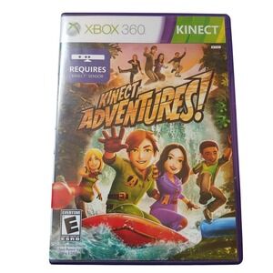 Microsoft Kinect Adventures Video Game Xbox 360 One Size Purple Kinect Required